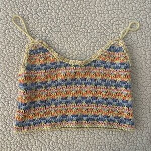 Zara Knitted Crop Top